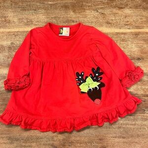 Banana Split‎ Reindeer dress 24m
